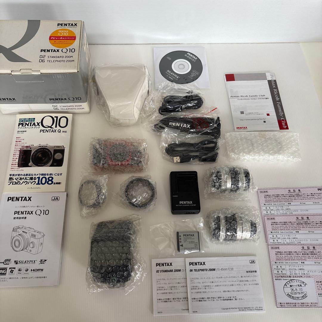 PENTAX Q10 Wズームキット ストロボAF200FG ハンドブック