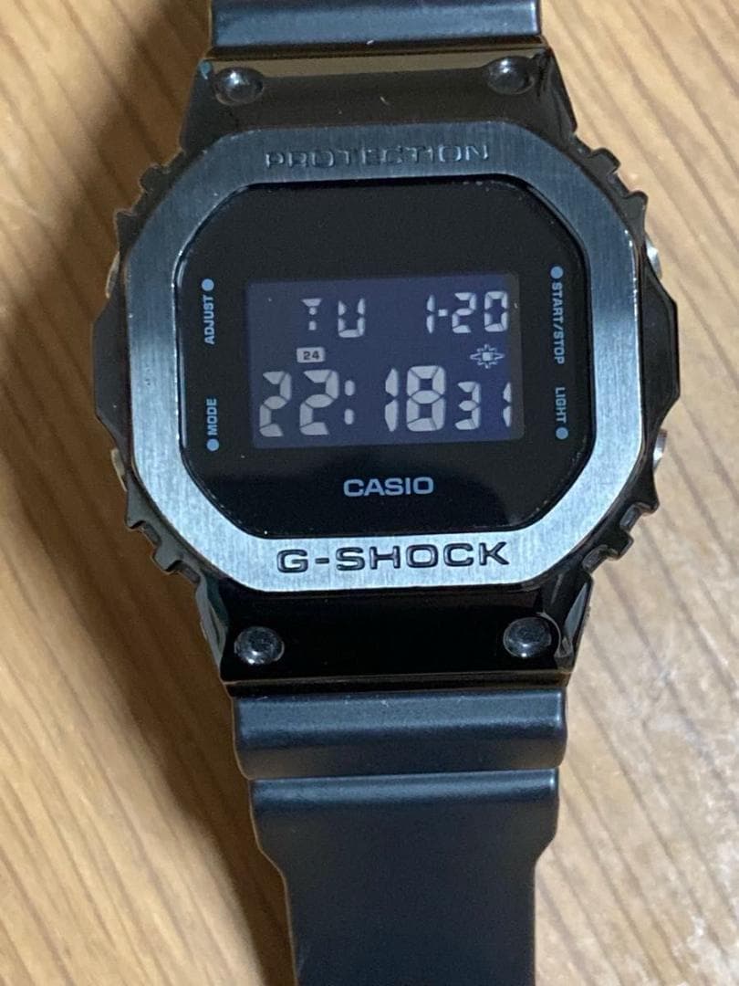 時計 G-SHOCK ジーショック GM-5600B-1JF GG I10