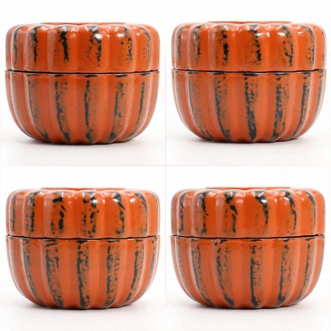 川上峰春作 根来 菊割棗 茶道具 共箱　V840