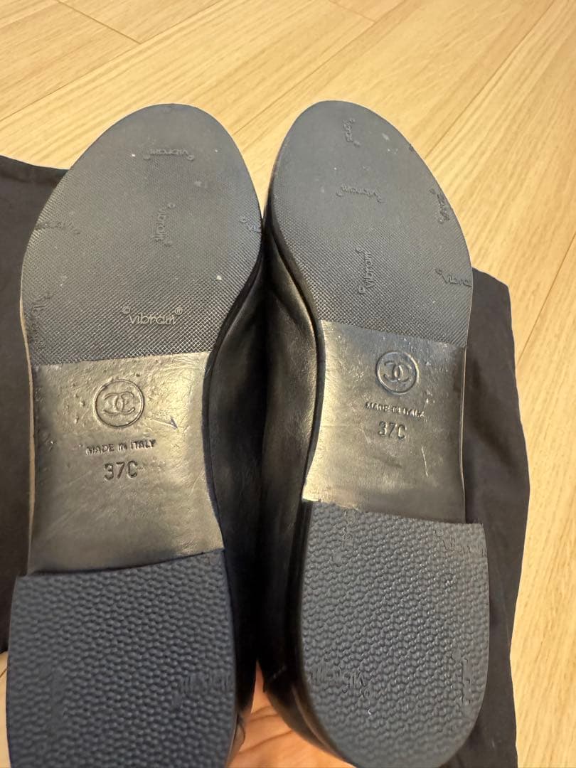 ✨CHANEL シャネル チェーン ローファー ココマーク ブラック ✨