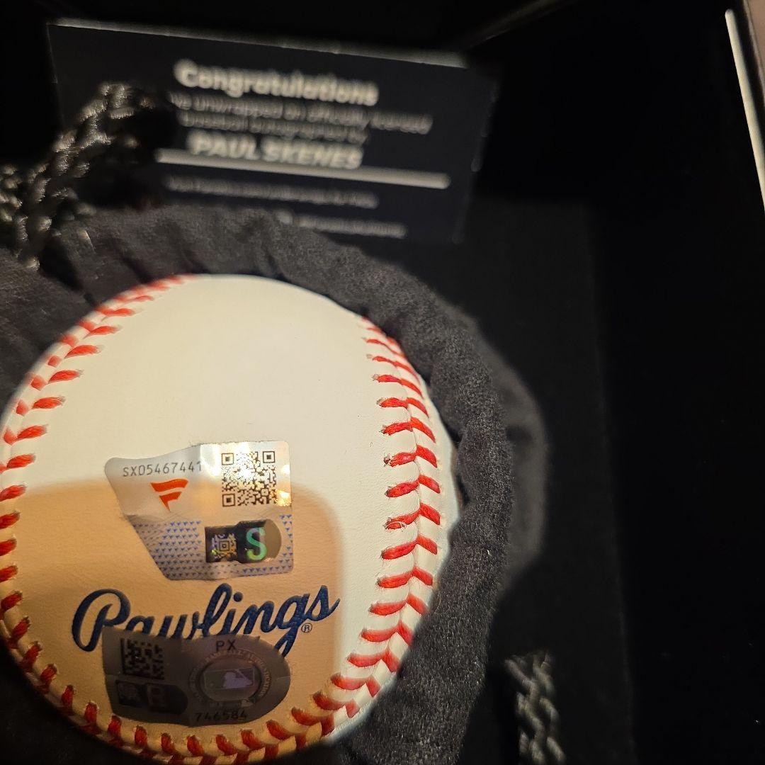 直筆サイン★2025サイヤング Paul Skenes ポールスキーンズ