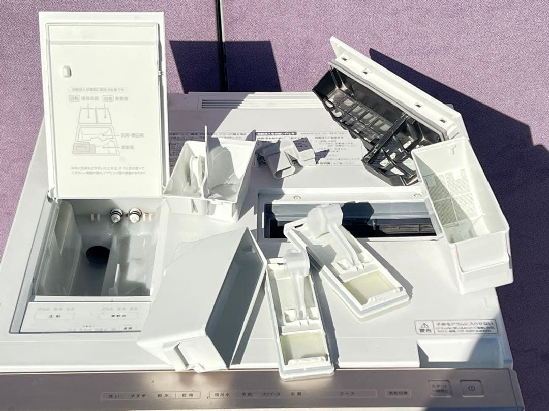 Panasonic ドラム式洗濯機 本体 ホワトNA-VG1200L 2017年