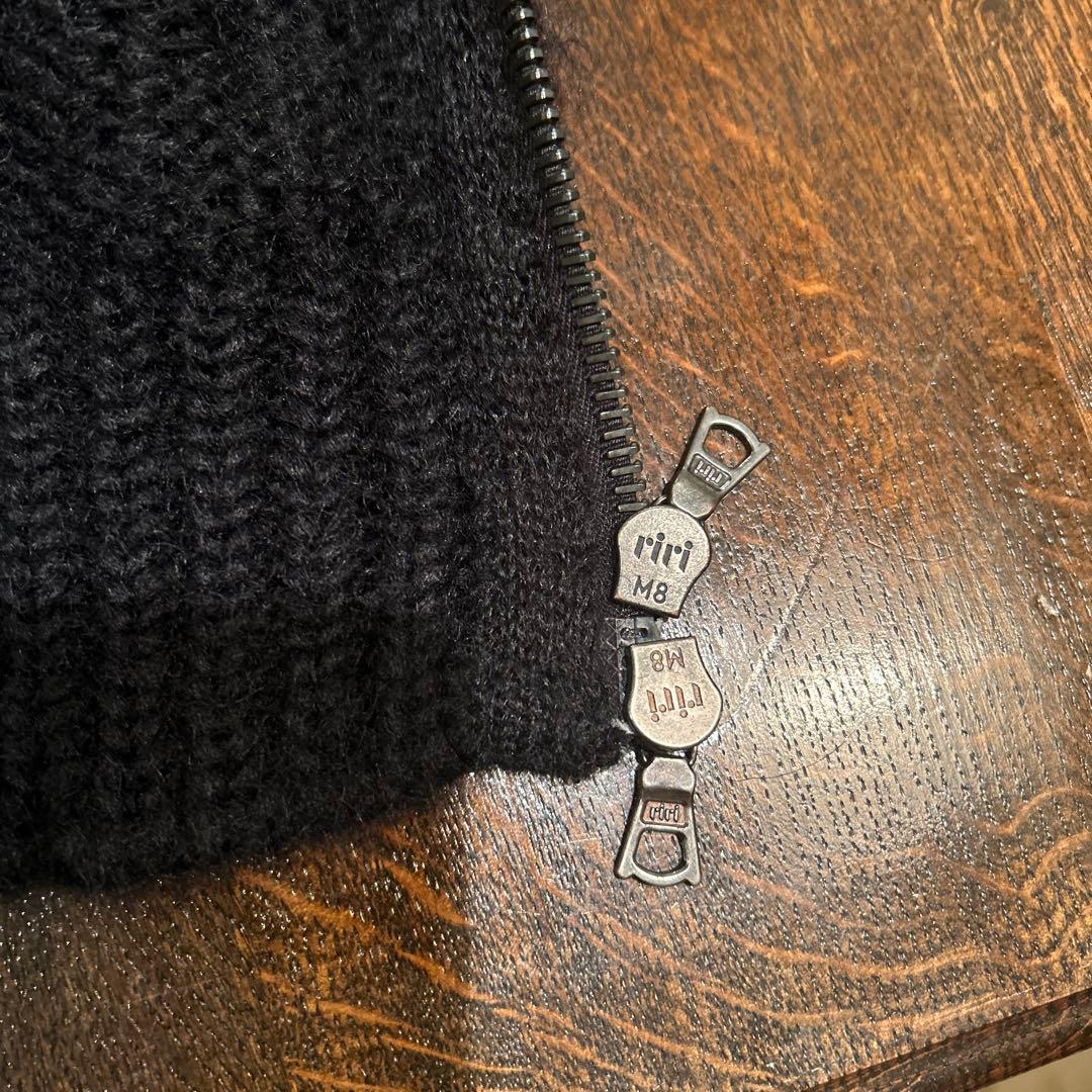 BACKLASH バックラッシュ　モヘアニット　カーディガン　ライダース　ロエン