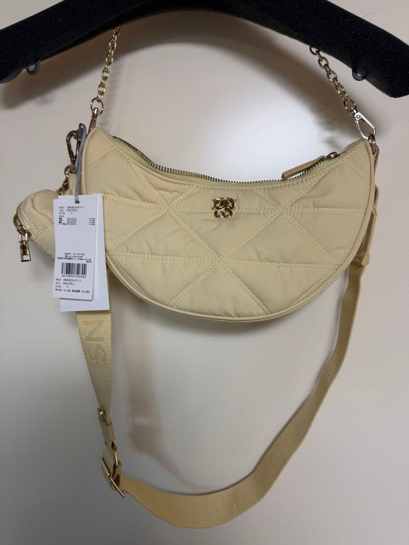 SNIDEL 【WEB限定】マルチウェイムーンバッグ　イエロー