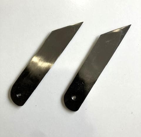 うなぎ裂き　鰻裂き　鰻包丁　うなぎ包丁　青鋼　正宗　36mm 2本セット　関西