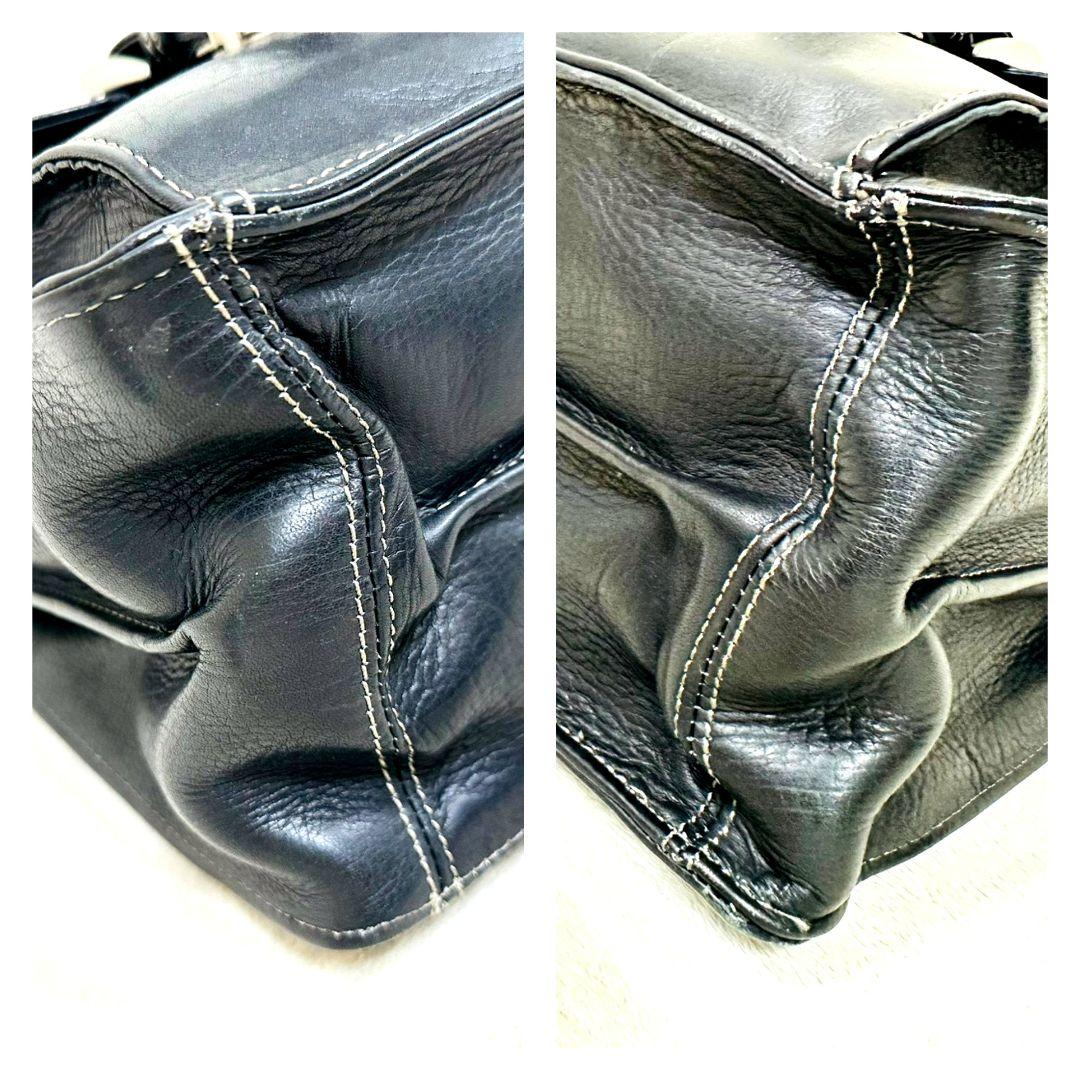 極美品 ウィルソンズレザー 2way ビジネスバッグ ブリーフケース 2室本革