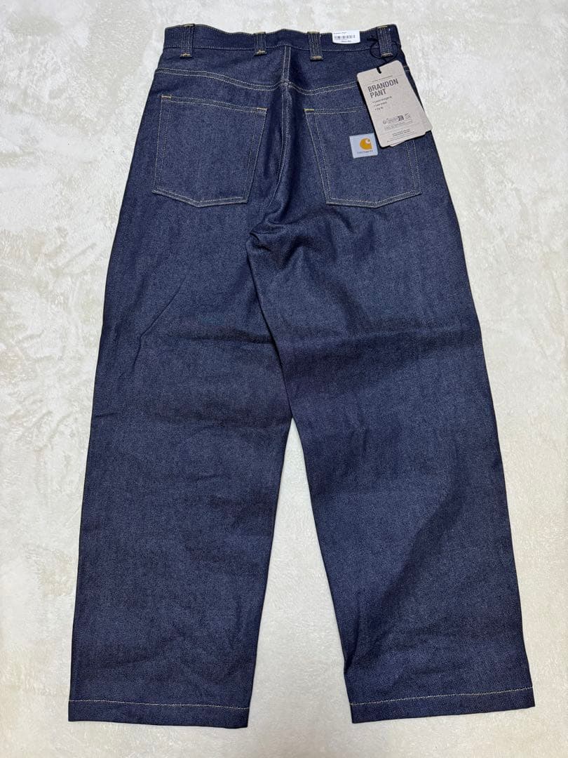 【新品未使用】Carhartt Brandon Pant blue rigid