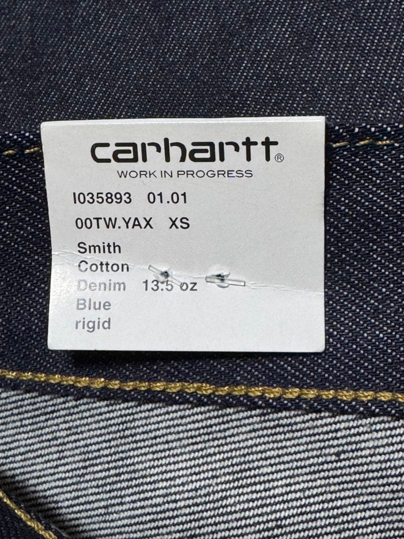 【新品未使用】Carhartt Brandon Pant blue rigid