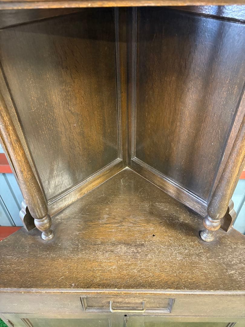 コーナーキャビネット　ヴィンテージ　アンティーク