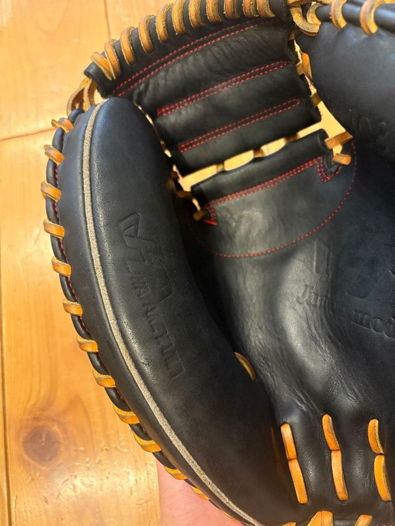 ハタケヤマ　キャッチャーミット　少年　美品