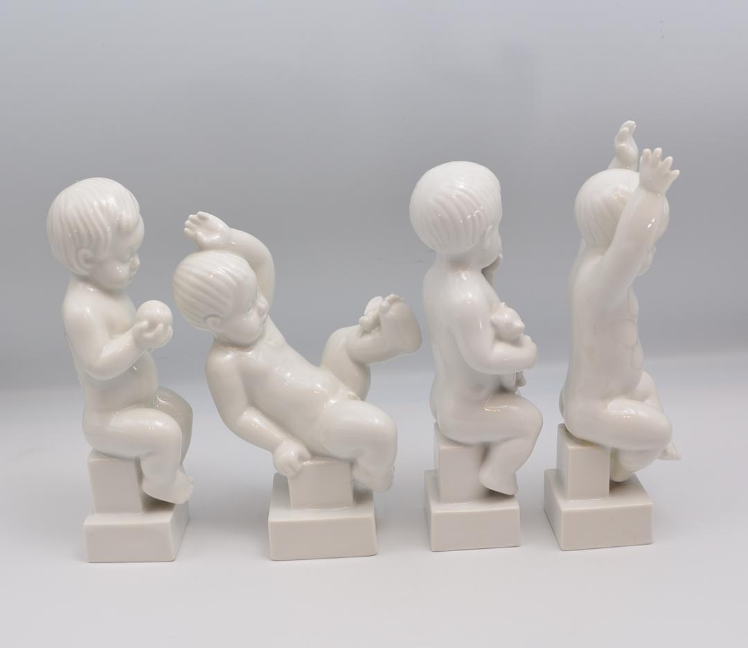 赤ちゃん・４体セット／二羽のペンギン　おまとめ　デンマーク　ご成約済み