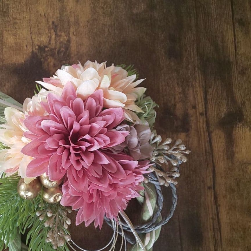 ＊専用＊迎春2021   正月用しめ縄飾り ⑤  (フェイク)