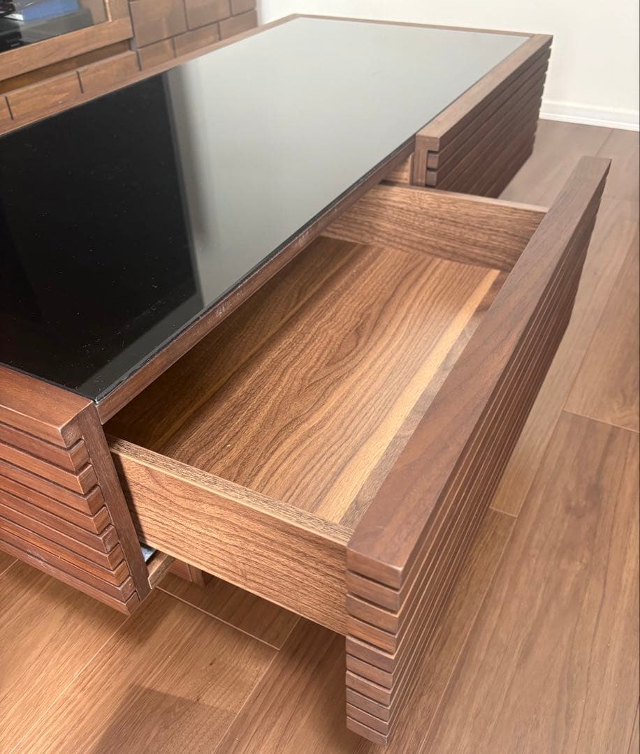 【美品】アルモニア　収納付きセンターテーブル