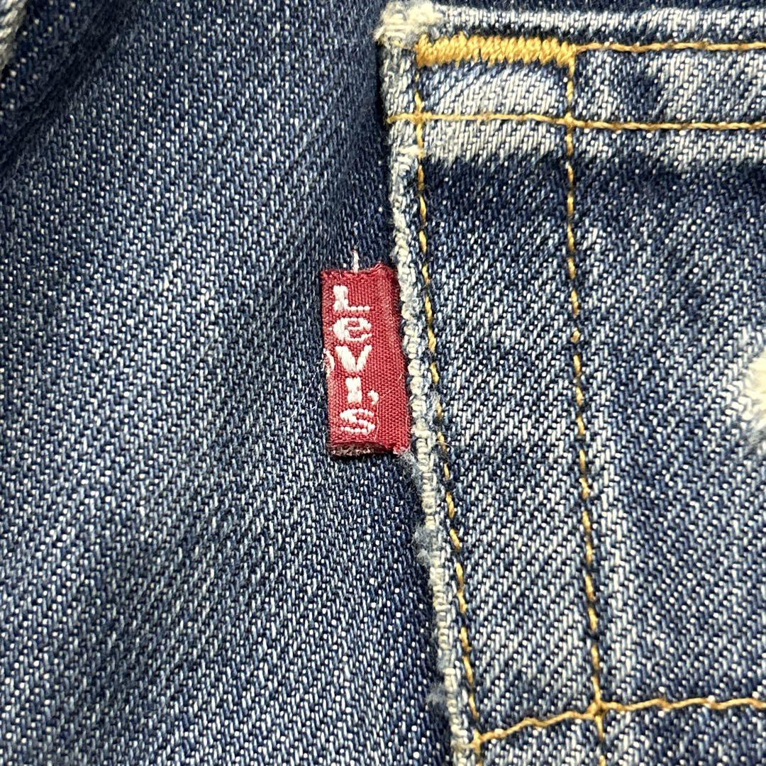 90s-00s 最終期 リーバイス 501 USA製 濃紺 ボタン裏553