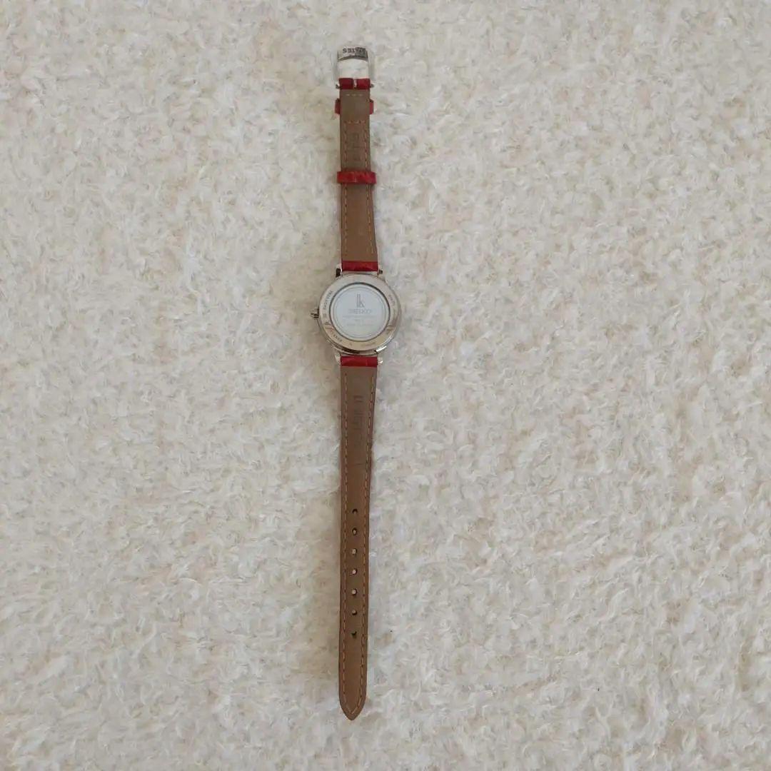 稼働 SEIKO ルキア レディース 腕時計 電波ソーラー 1Pダイヤ チタン