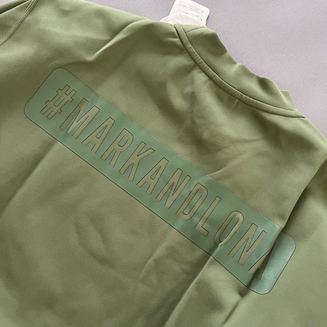 MARK&LONA マークアンドロナ　ハイネック　スウェット　メンズ　カーキ　L