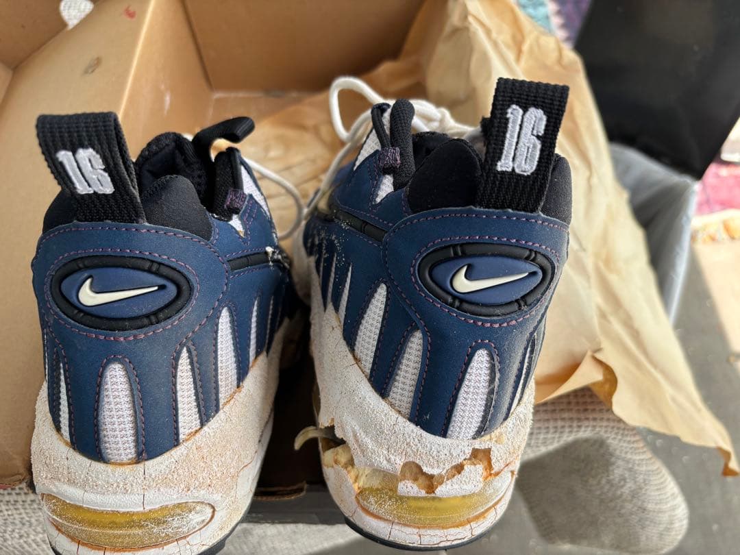 ナイキ　ノモマックス　ブルー　AIR NOMO MAX プロブルー/ホワイト 9