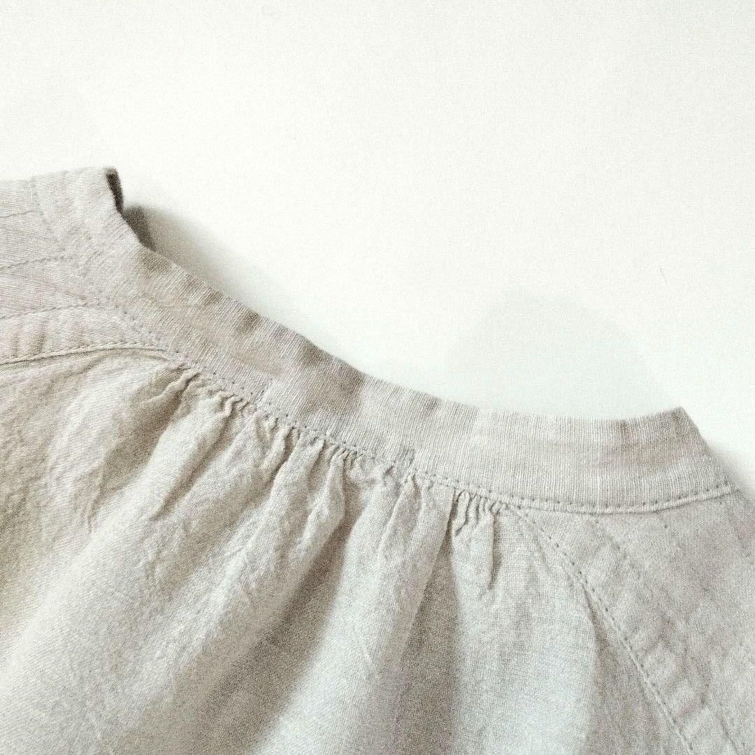 Plantation✨️コットンリネン ワイドシャツ 製品洗い