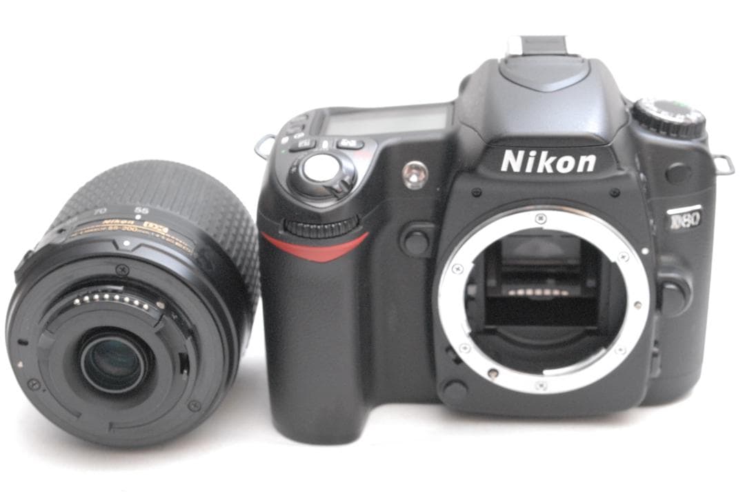 Nikon D80/AFS NIKKOR 55-200mm DX (良品）