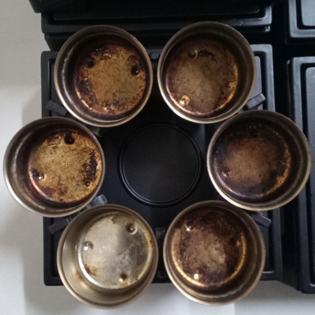 送料込み マイン アルミ民芸こんろ ６個　火皿付き