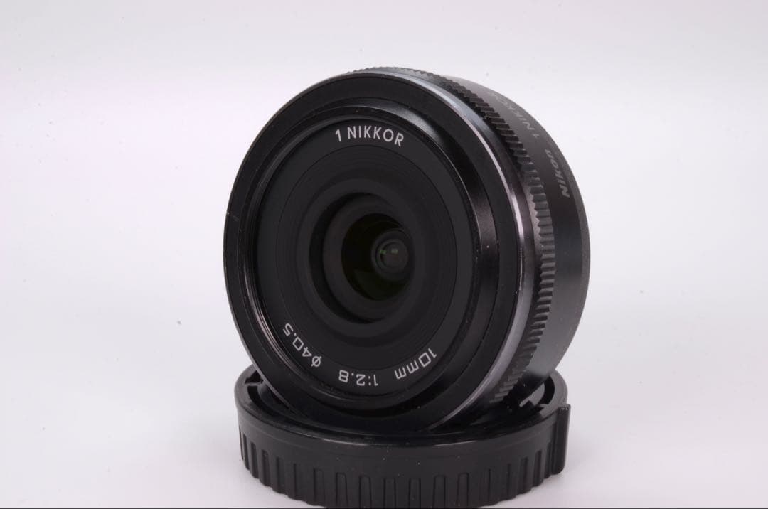 Nikon 1 NIKKOR 10mm f/2.8 単焦点レンズ ブラック 良品
