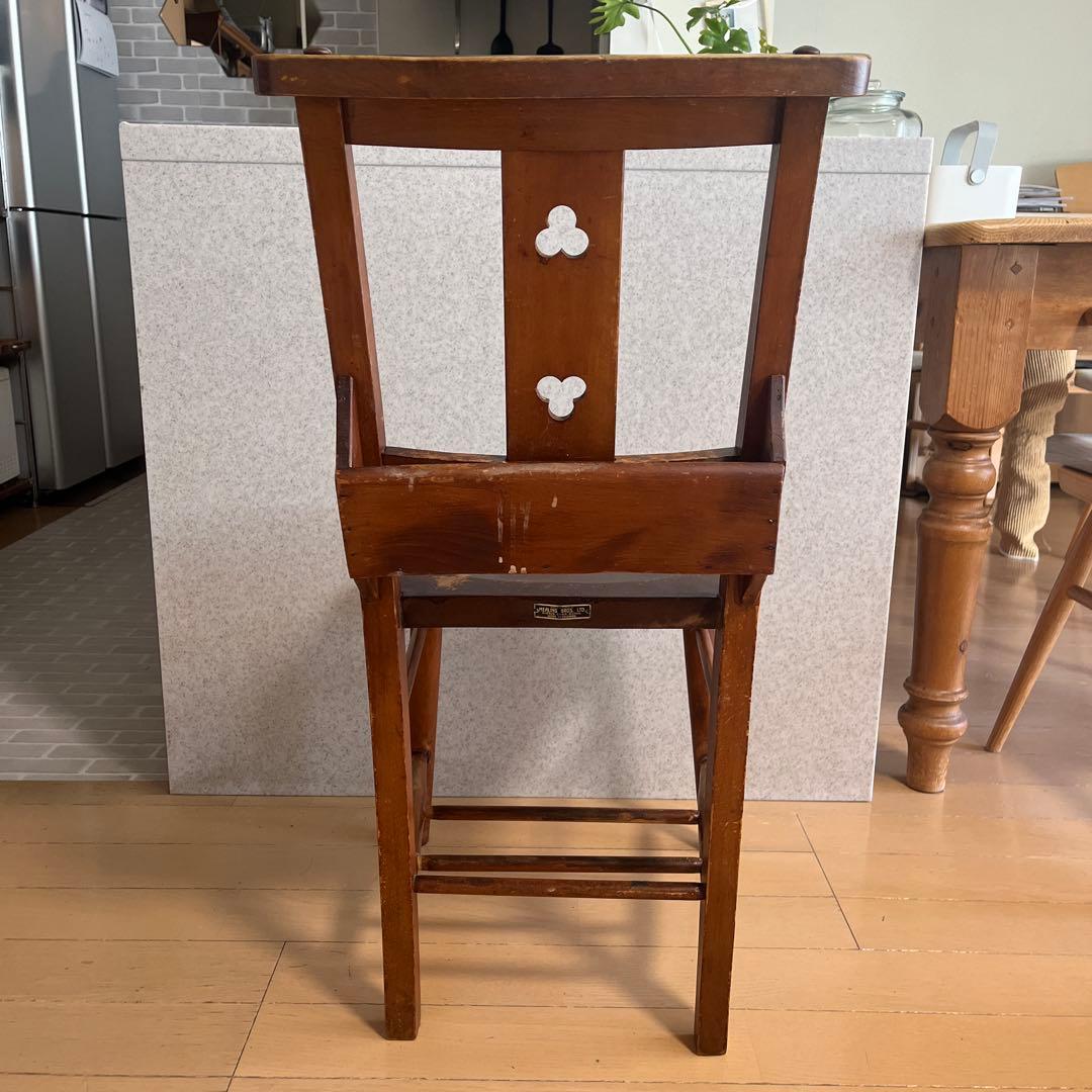 イギリスアンティーク　チャーチチェア