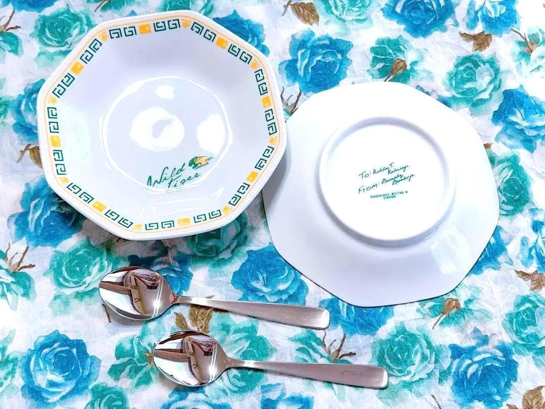 タイバニ☆虎徹のチャーハンセット☆皿&スプーン☆ペアセット