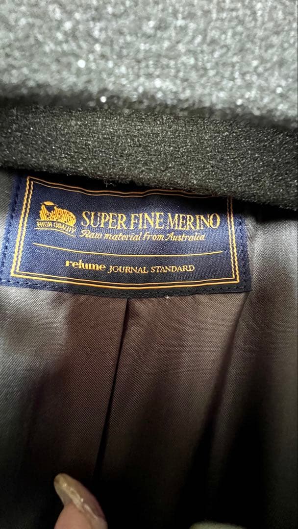 JOURNALSTANDARDrelumeスーパーファインメリノ　ダークグレー