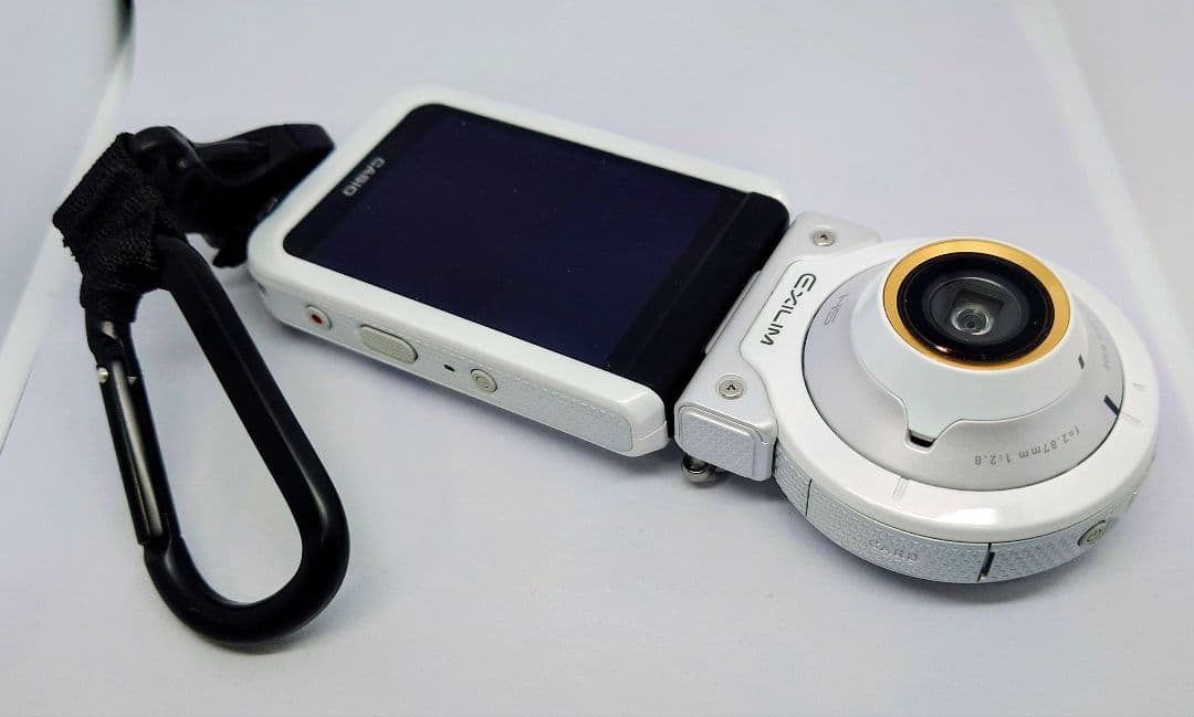 CASIO EXILIM FR100L 分離式 ホワイト USB充電