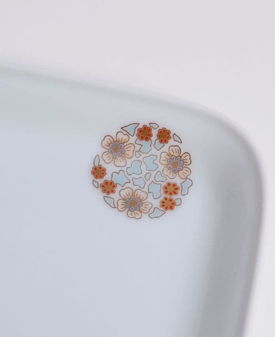 深川製磁　ひめ丸紋　角皿　５枚