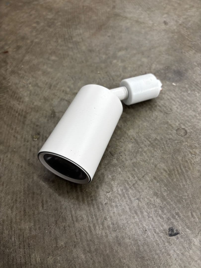 【10灯セット】調光調色　ダクトレール用スポットライト ホワイト　リモコン1個付