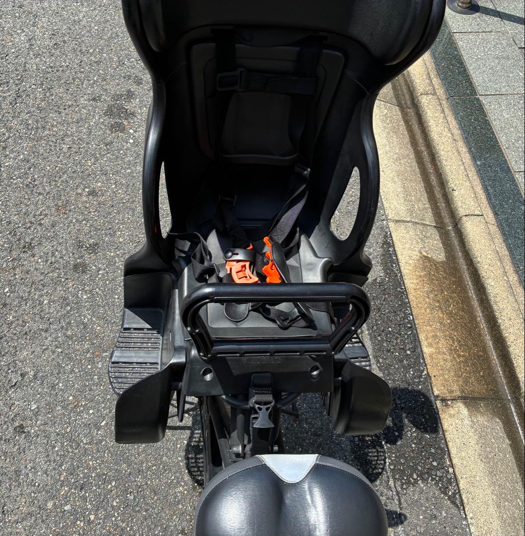 ヤマハ パスバビー pasbaby 電動アシスト自転車 チャイルドシート付き　黒