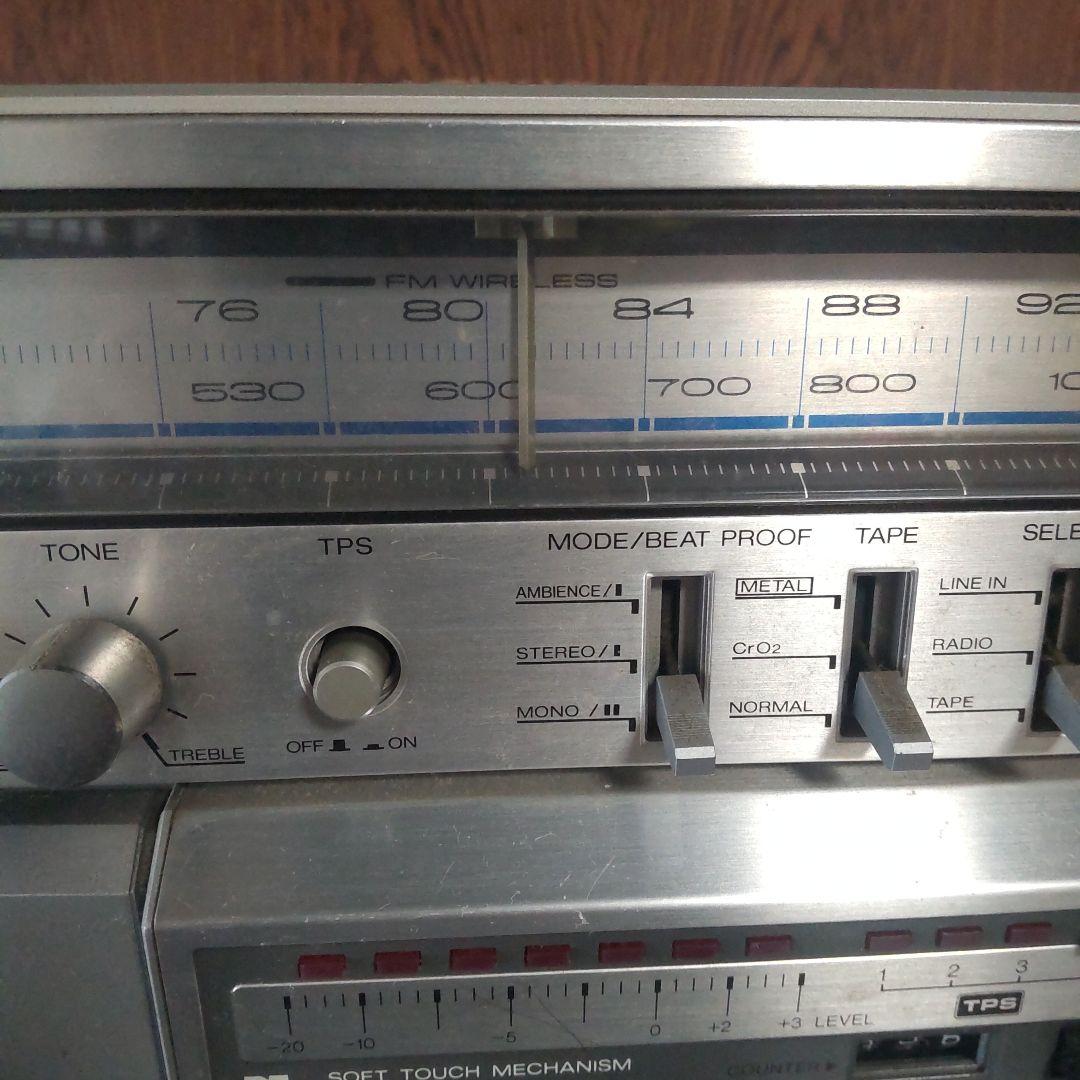 昭和レトロ　ラジカセ　ナショナル RX-5150 FM-AMラジオカセット