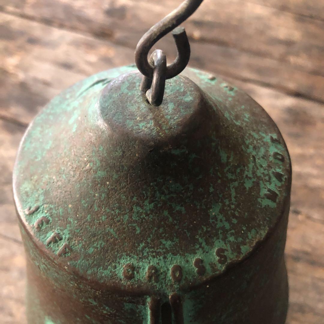 Jeff Cross bronze wind bell ウインドベル