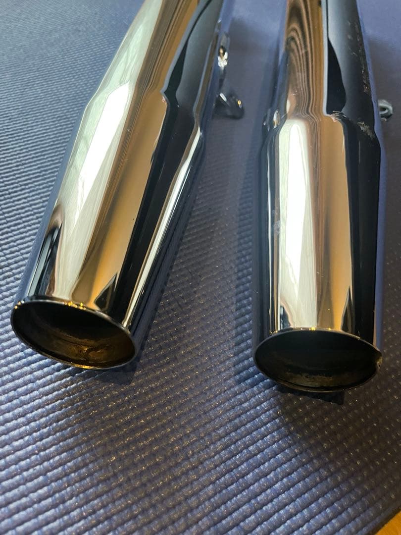 スポーツスター　北米マフラー　16mmパンチアウト