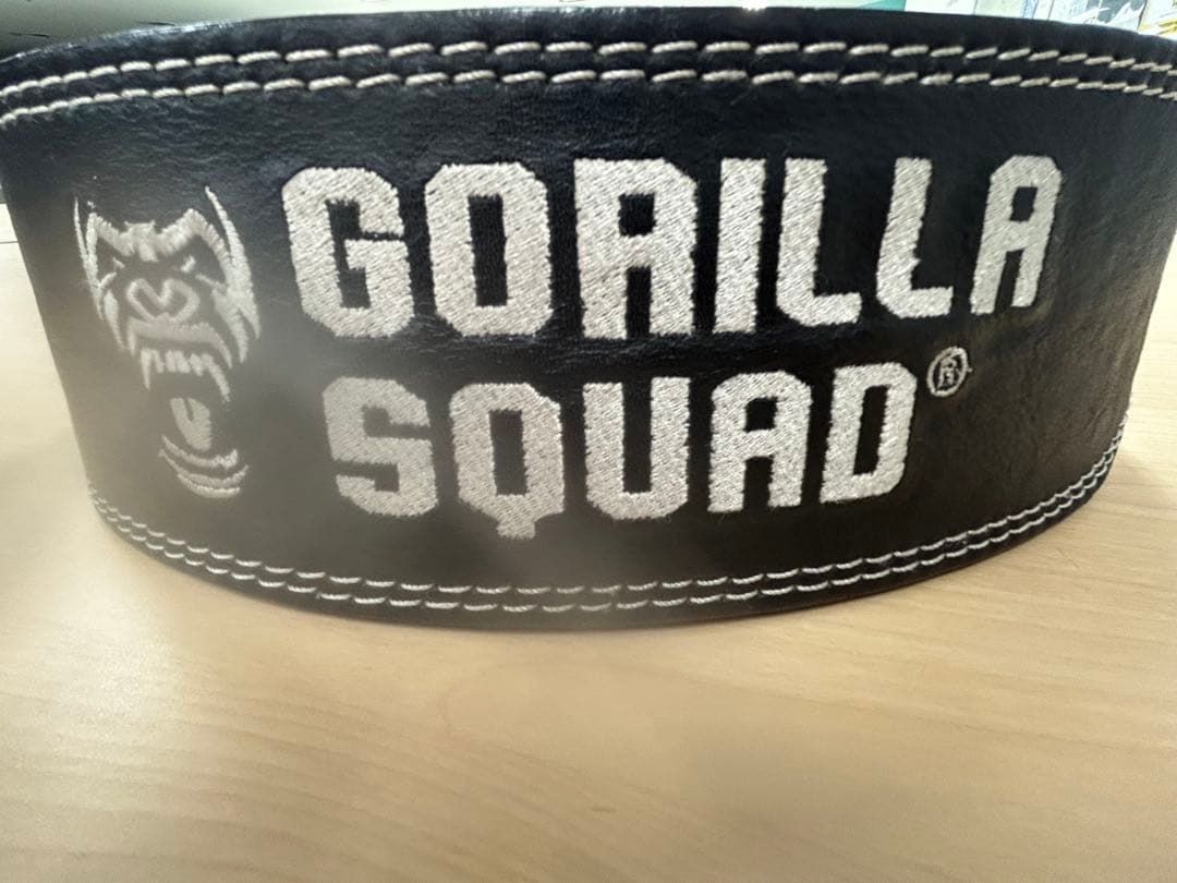 GORILLA SQUAD トレーニング・パワーベルト 黒