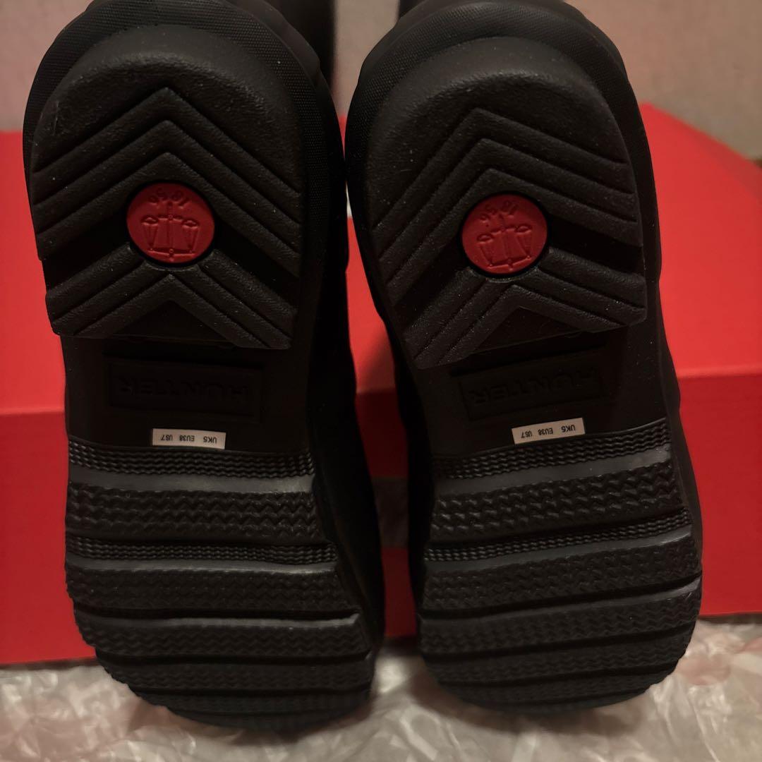 HUNTER ブラック レインブーツ新品未使用