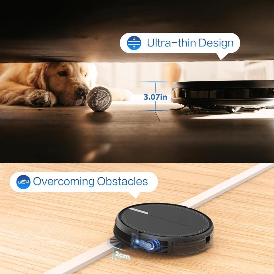 エアロボ ロボット掃除機 水拭き 両用 2025年新登場 3000Pa 強力吸引