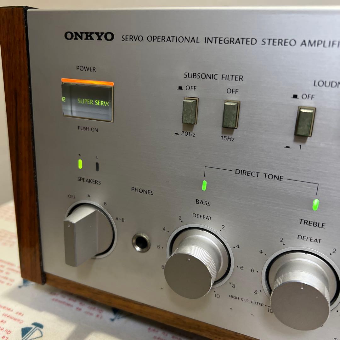 オンキョーA-820GTR 幻の名機　動作品　保証有　RCA端子全てK18GP