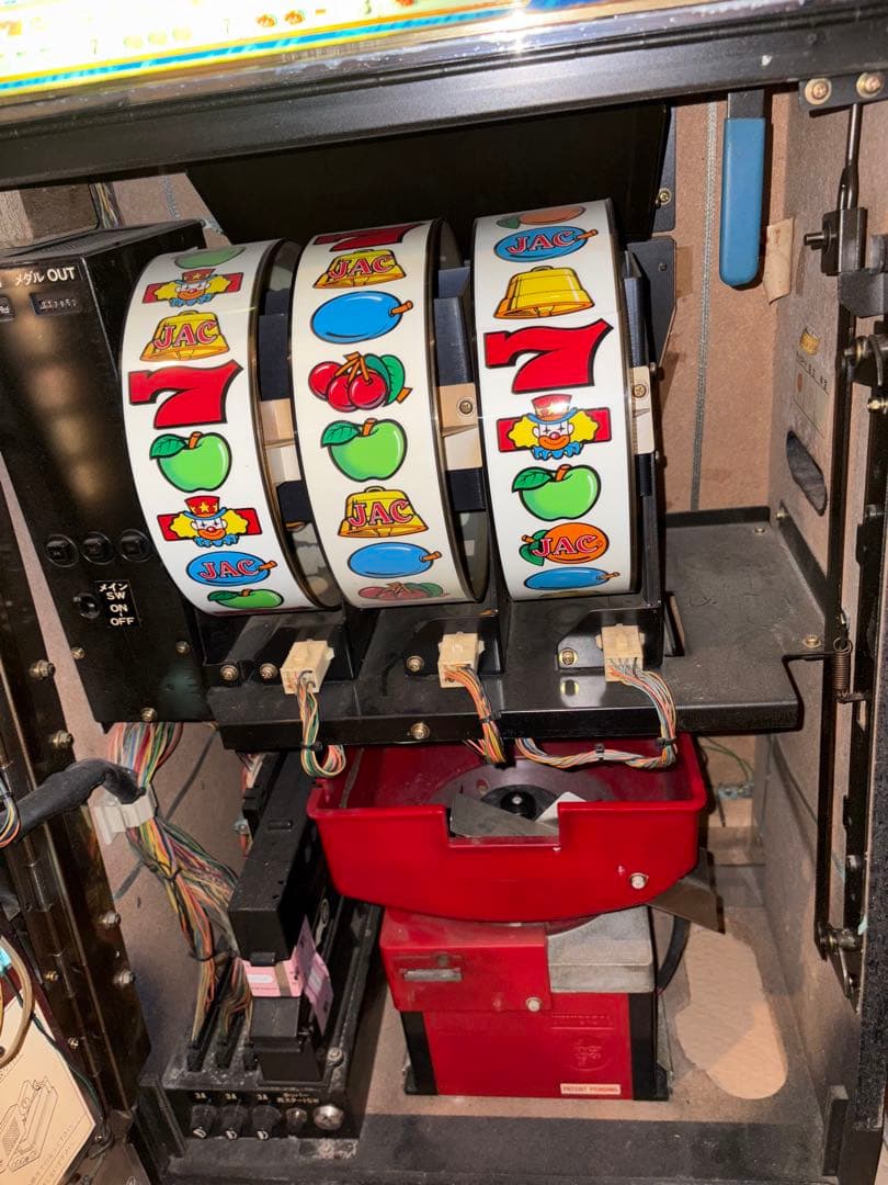 【通電確認済み】 パチスロ実機 リバティベルIII スロットマシン インテリア