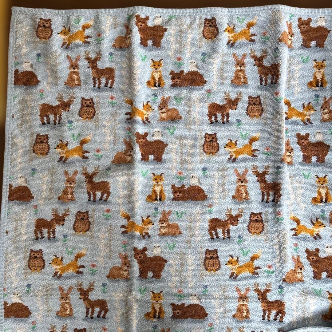 フェイラー　FEILER ウインターアニマルズ動物柄 バスタオル プティバス