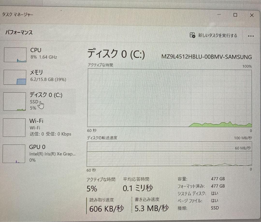 Surface Laptop5 i7-1265U 16GB 512GB①