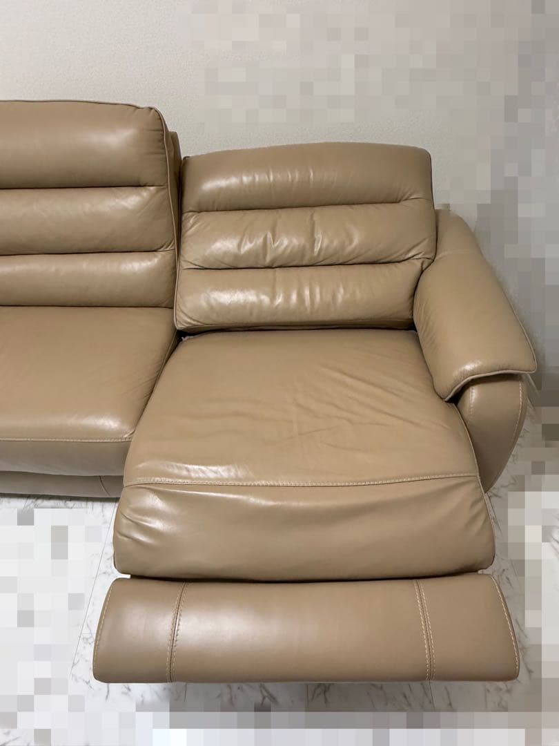 美品　ニトリ 両電動 リクライニングソファ