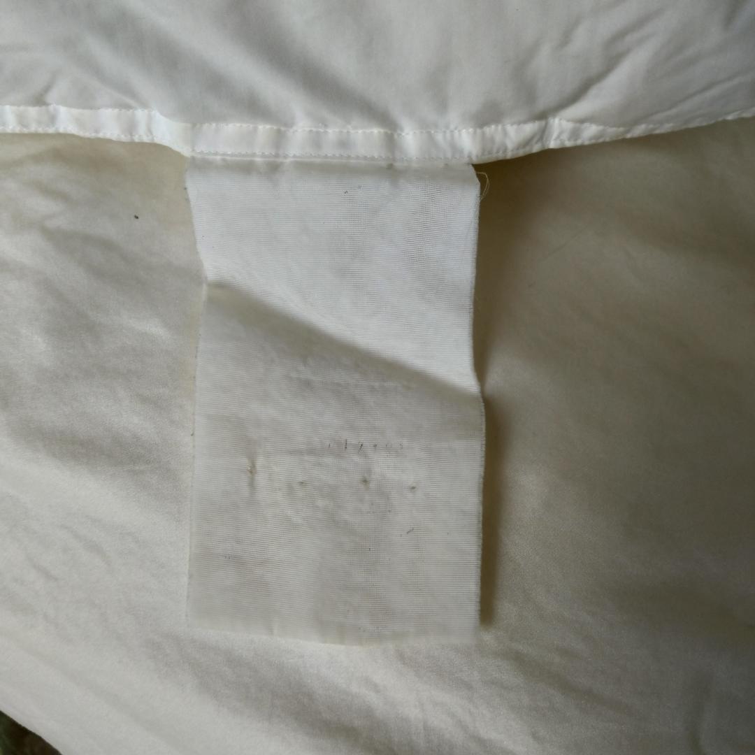 ニトリ　掛け布団　羽毛布団　ダブルサイズ　ホワイト