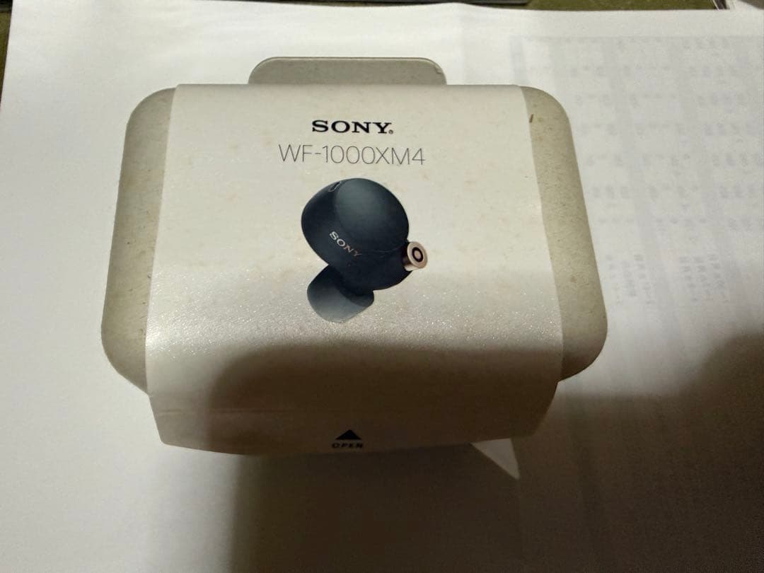 SONY WF-1000XM4 ブラック(箱や説明書など付属品は全て完備)