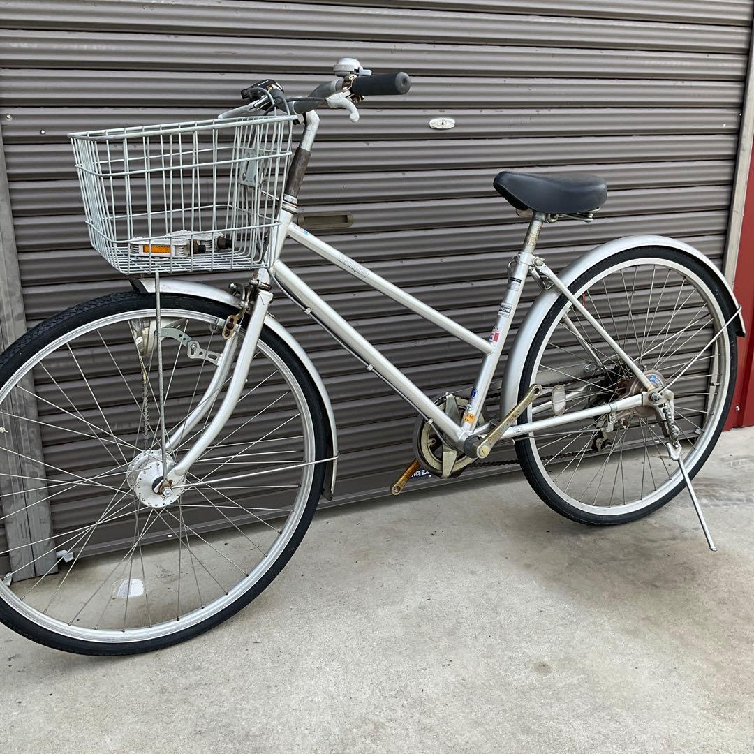 【yuichi前橋市内引渡し】ママチャリ 26インチ自転車 6段変速/