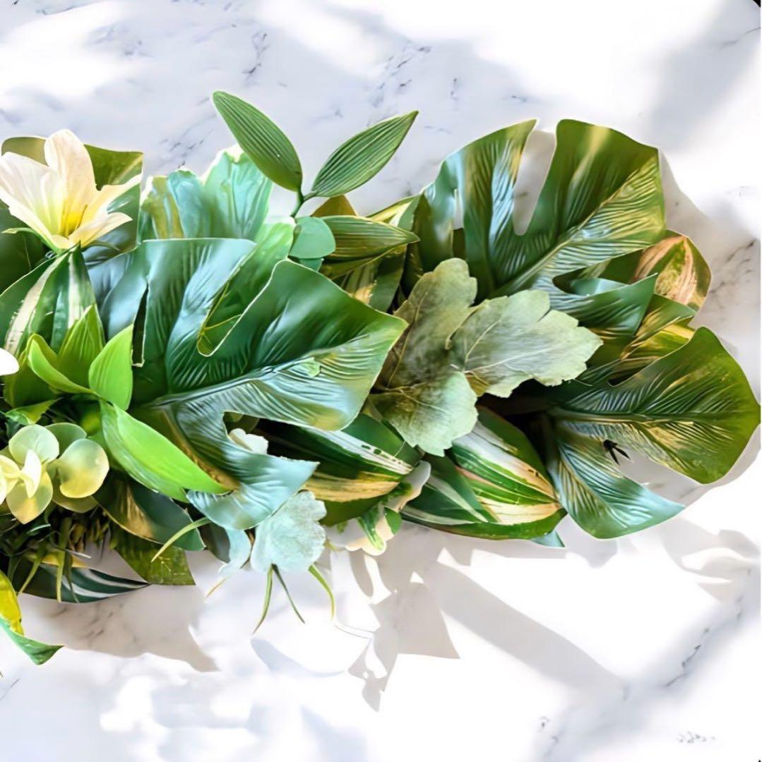 光触媒　人工観葉植物　ウォールグリーン　フェイクグリーン　壁掛け1204128