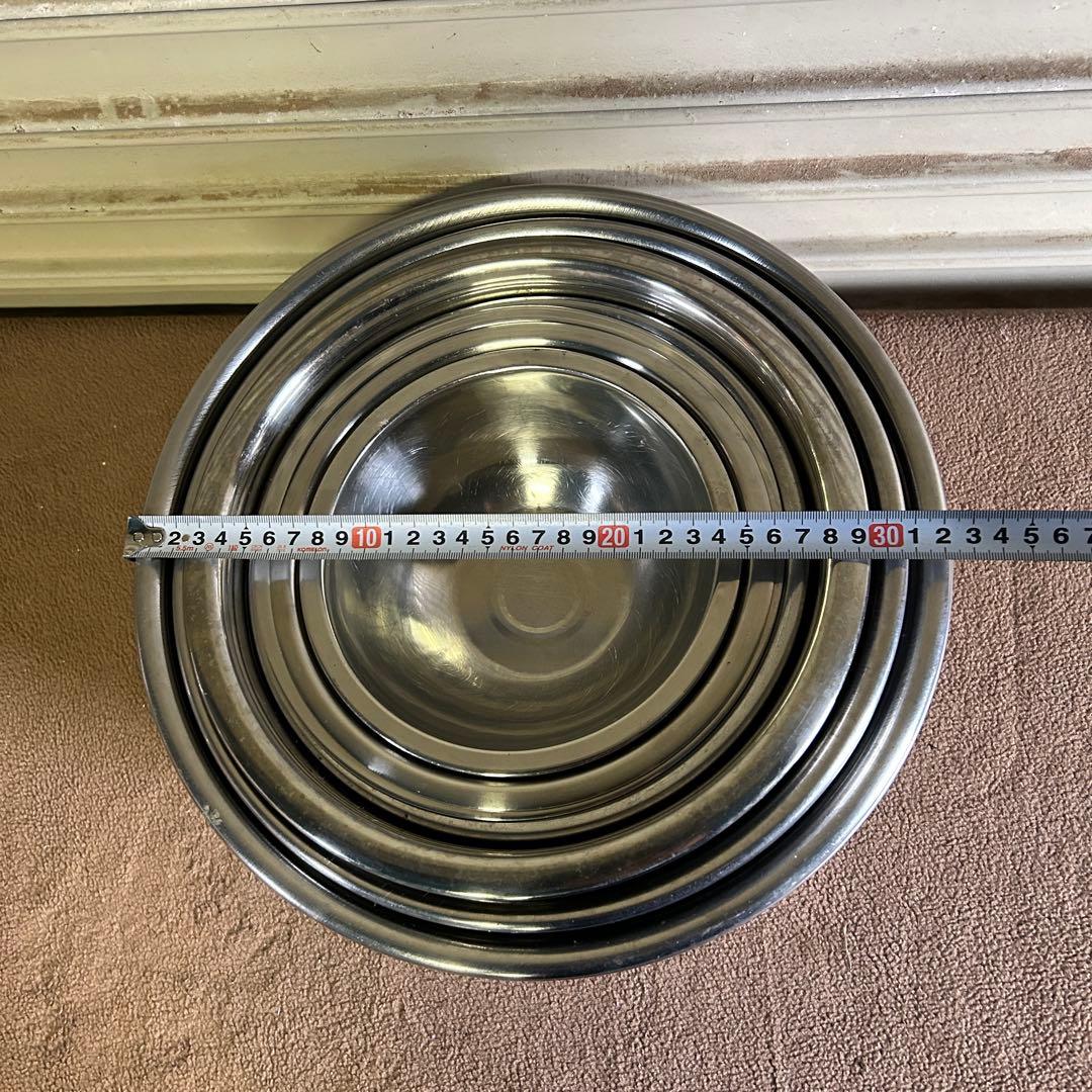 CL89★ステンレス製★ ボウル 15個 まとめて 調理器具 業務用 380