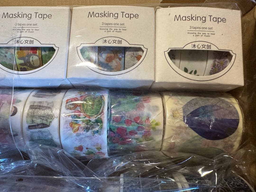 最終 値下げ マスキングテープ 40本以上 未使用 大量 海外 スタバ 香水