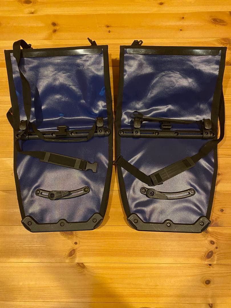 【美品】ORTLIEB クラシック　パニアバッグ ペア 40l /ブルー